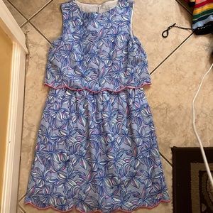 Girls vineyard vine dress
